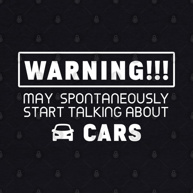 Warning, may spontaneously start talking about cars by Purrfect Corner